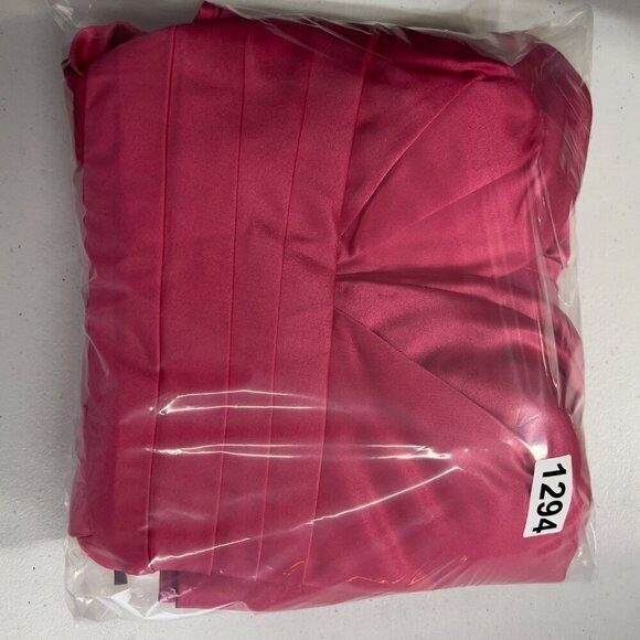 Stacees One Shoulder Sleeveless Pleated Built In Bra Lined Mini Dress Women's - Picture 14 of 14